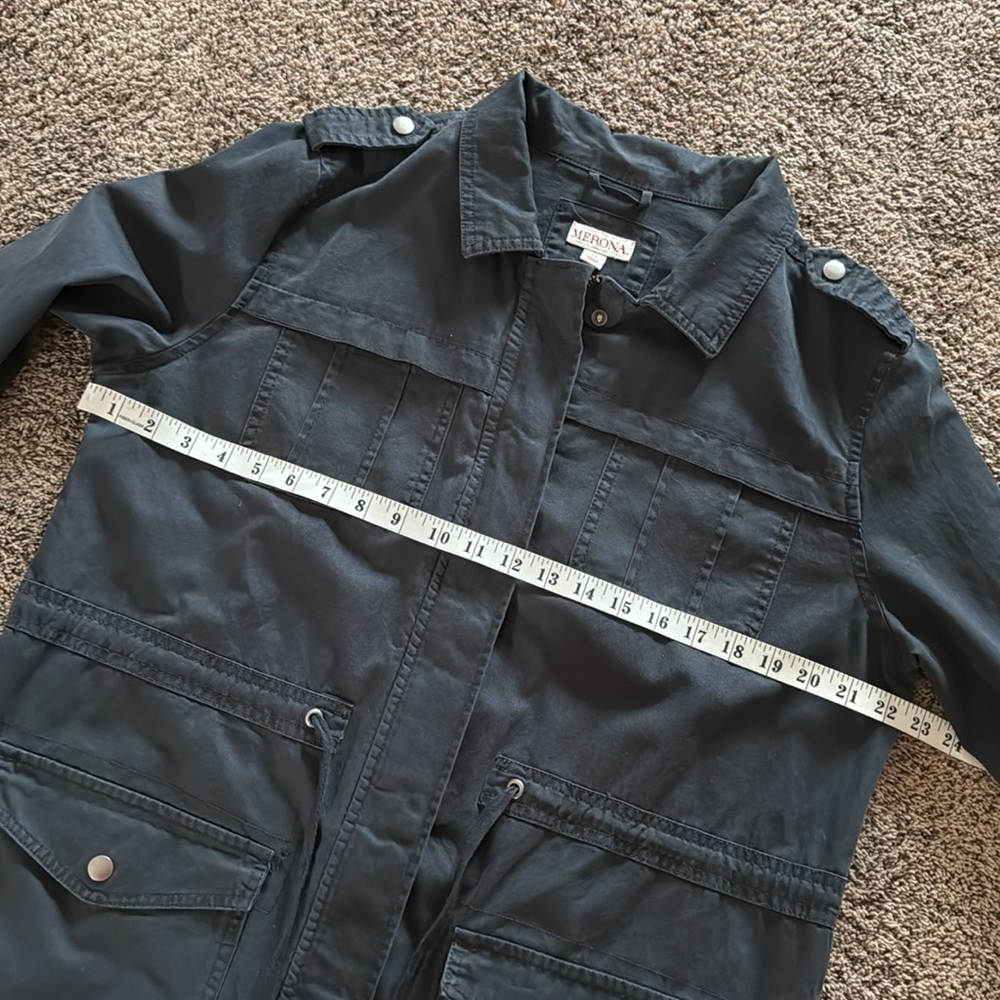 Zip Front Utility Jacket - Picture 8 of 10